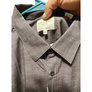 mens con.struct long sleeve dress shirt xxl